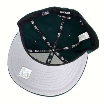New York Giants Custom New Era Cap Green green Undervisor View