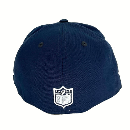Dallas Cowboys Custom New Era Cap 50 Anniversary navy Undervisor View