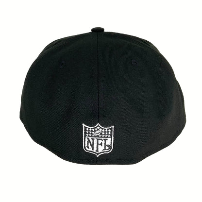 San Francisco 49ers Custom New Era Cap Shield black Back View