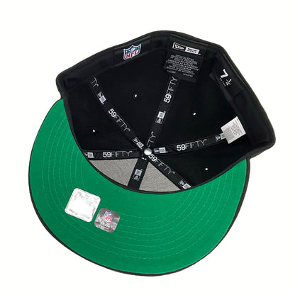 San Francisco 49ers Custom New Era Cap Shield black Undervisor View
