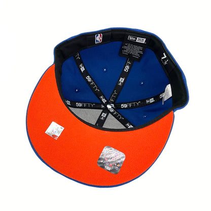 Brooklyn Nets Custom New Era Cap Royal blue
orange Undervisor View