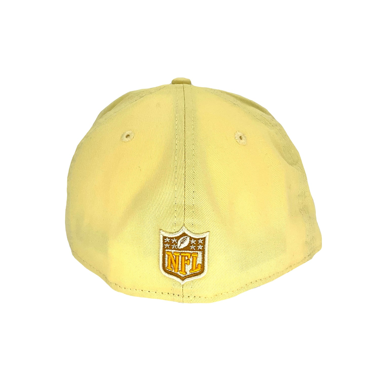 Kansas City Chiefs Custom New Era Cap Light Yellow 50years