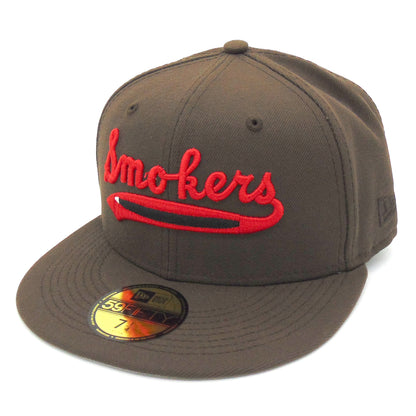 Tampa Smokers Custom New Era Cap Brown brown Side View