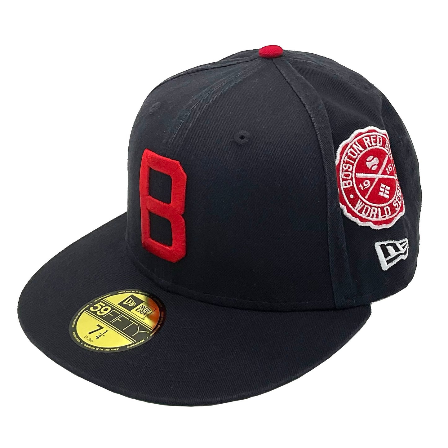 Boston Red Sox New Era Cap WS Patches