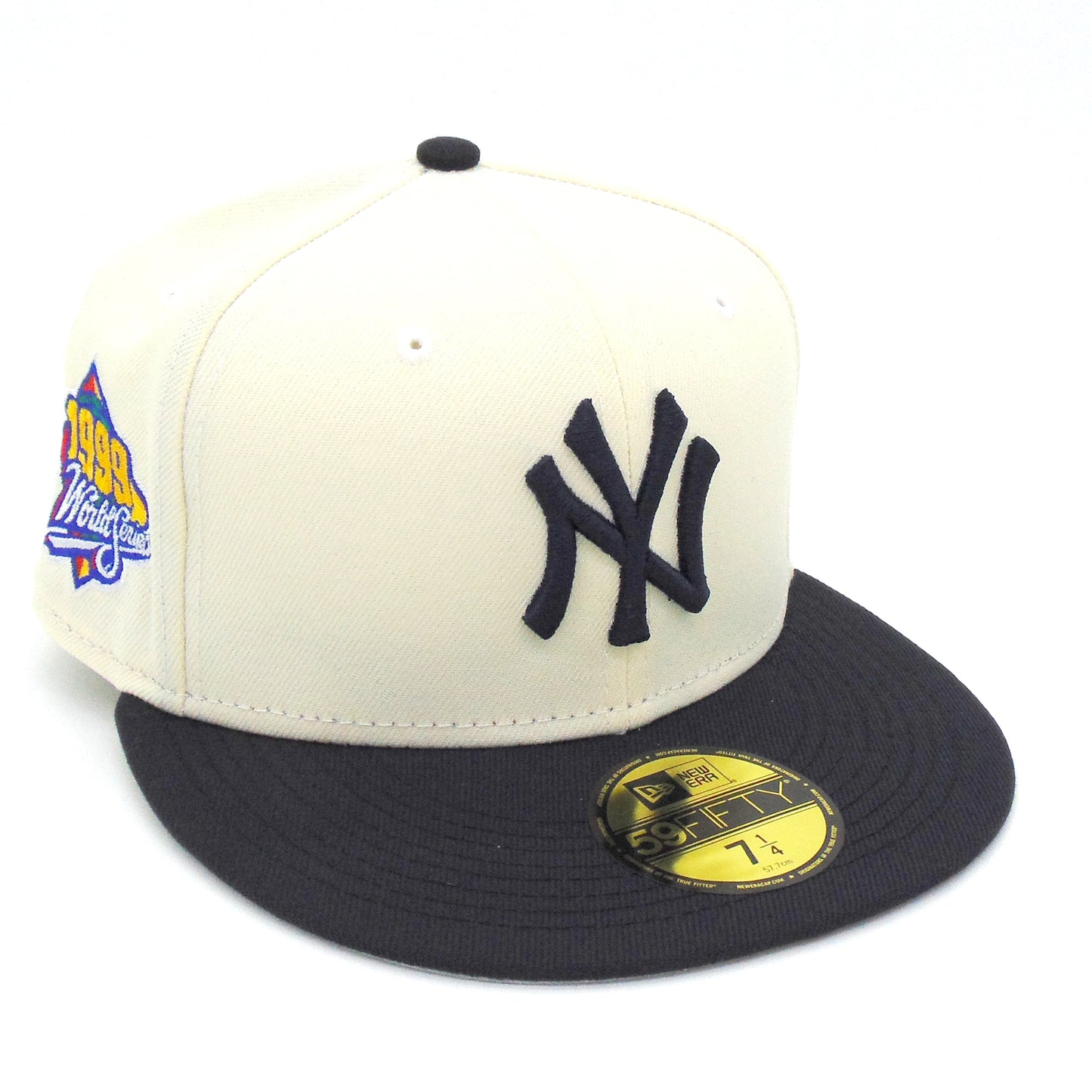 New York Yankees Custom New Era Cap Chrome 1999