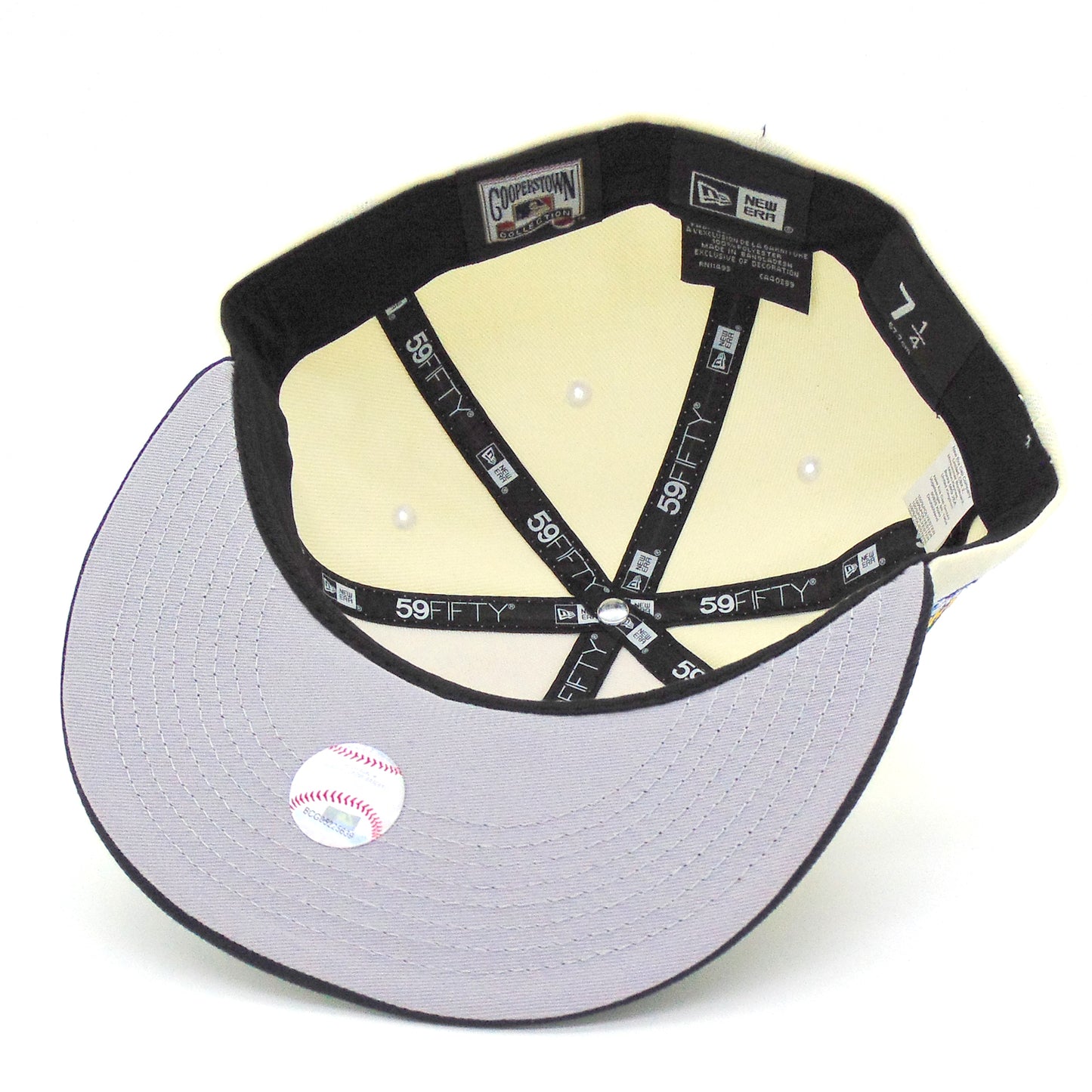 New York Yankees Custom New Era Cap Chrome 1999