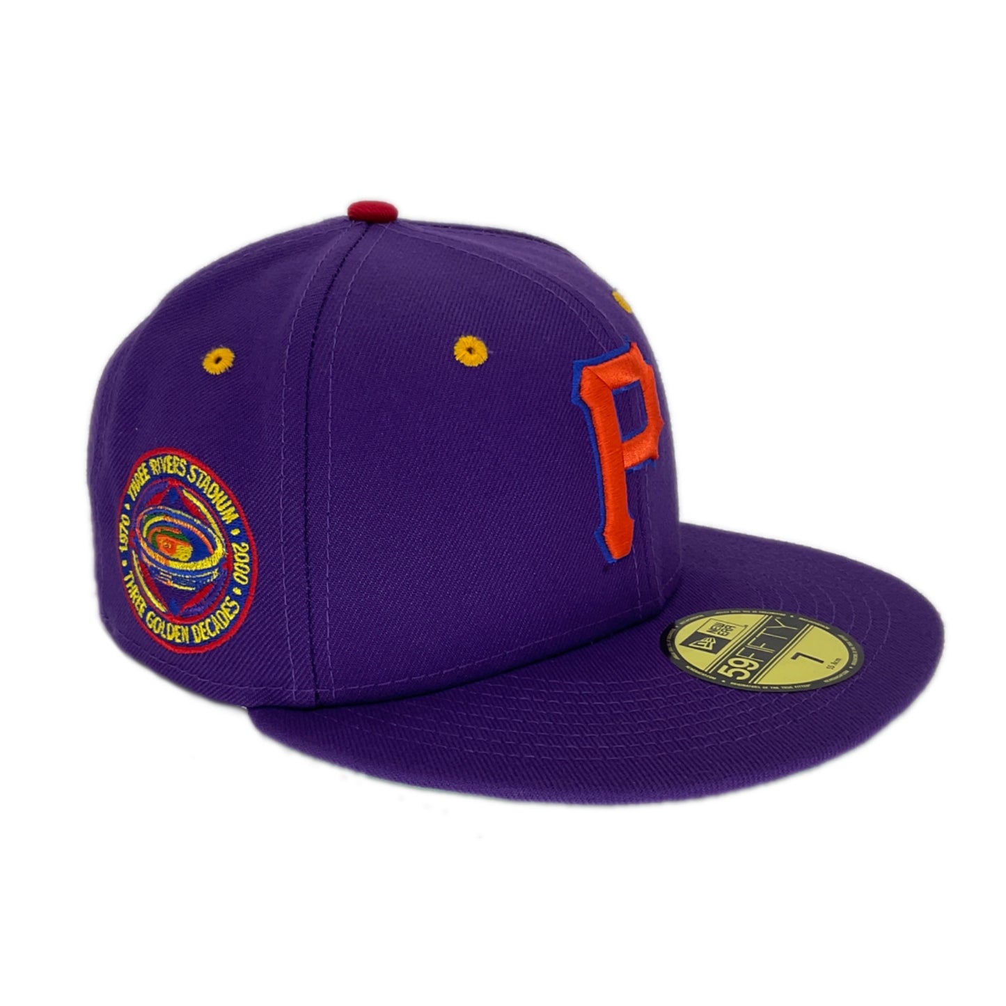 Pittsburgh Pirates Custom New Era Cap Purple Three Decades