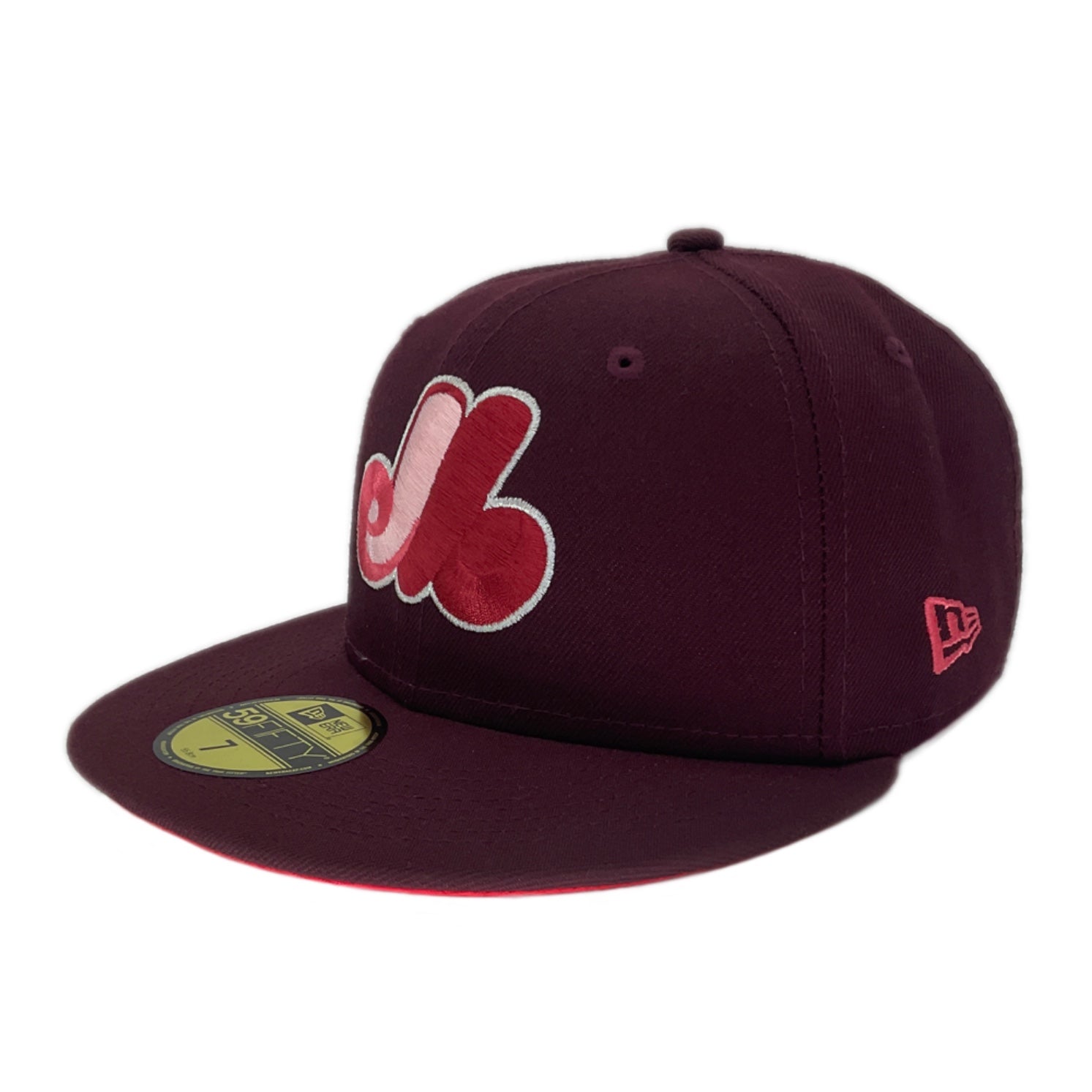 Montreal Expos New Era Maroon offers Hat 7 5/8