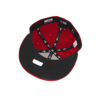 Anaheim Angels Authentic New Era 59FIFTY Cap Red red Undervisor View