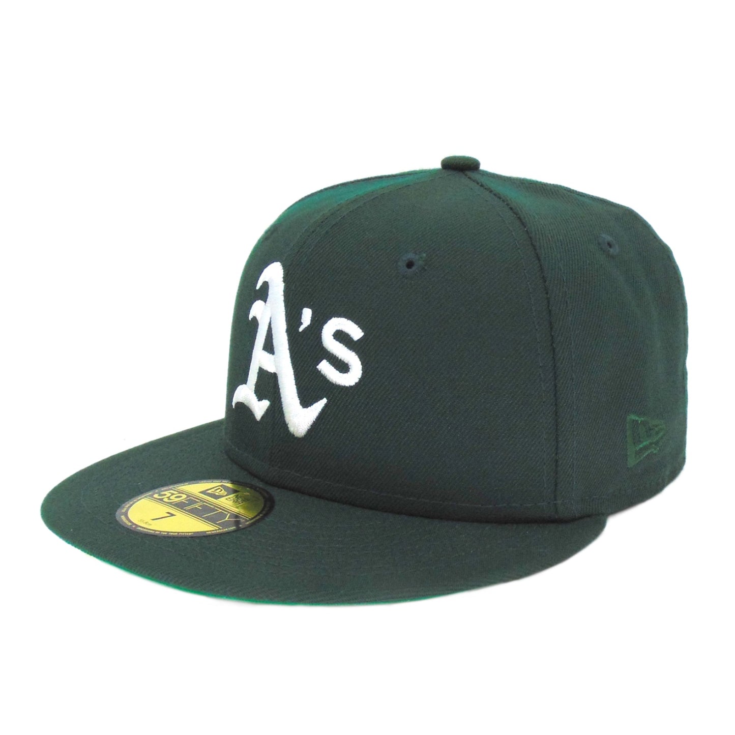 Oakland Athletics Custom Game New Era 59FIFTY Cap Green Flat