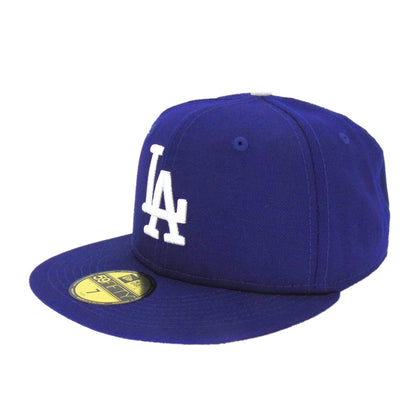 Los Angeles Dodgers Custom New Era Cap Game wool 2006 blue Side View