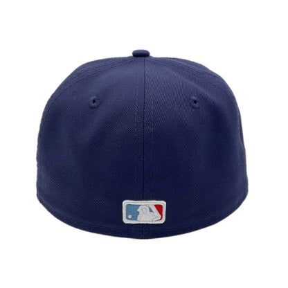 Chicaco Cubs New Era Cap Authentic City blue
sky blue Back View