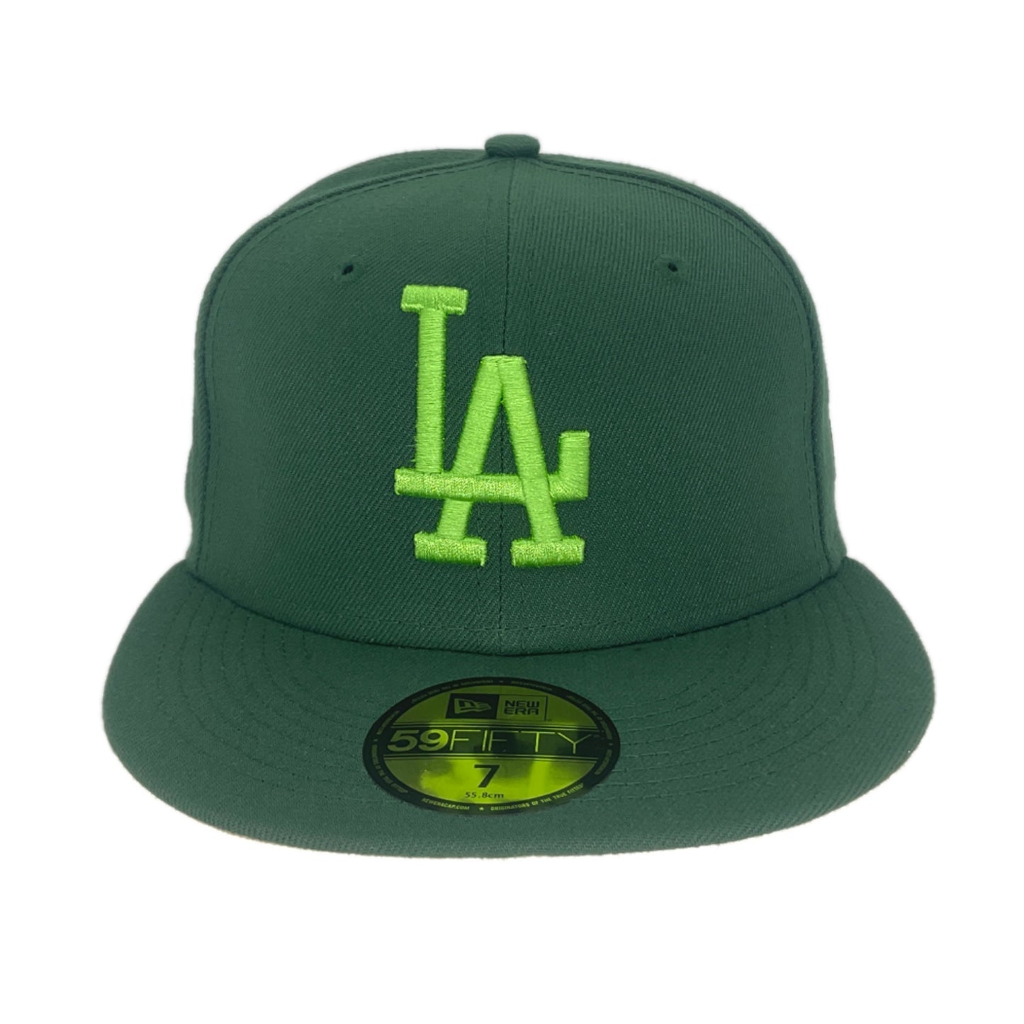 Los Angeles Dodgers Custom New Era Cap Green