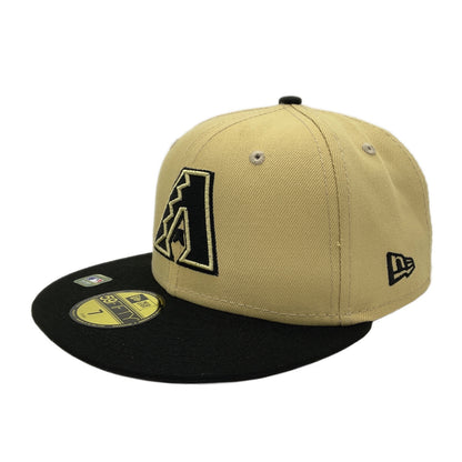 Arizona Diamondbacks New Era Cap Authentic City black 
yellow Side View