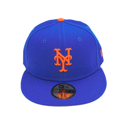 New York Mets Authentic New Era 59FIFTY Cap Royal blue Front View