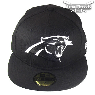 Carolina Panthers Jf Custom New Era Cap Black White