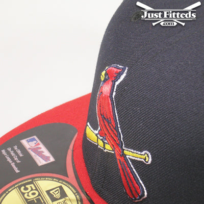 St Louis Cardinals Authentic Alternate Navy Red navy
red Side View