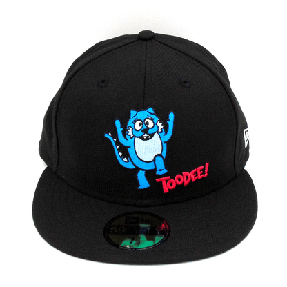 Yo gabba gabba Toodee Jf Custom New Era Cap Black black Front View