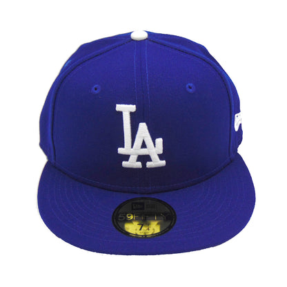 Los Angeles Dodgers Authentic New Era Cap Royal blue Front View