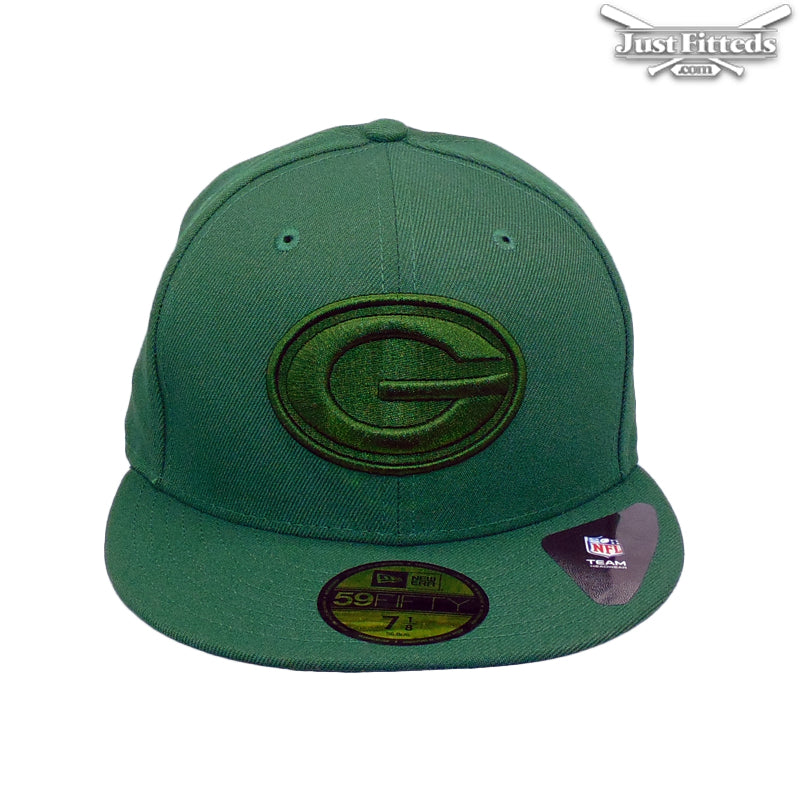 Green Bay Packers New Era Cap Tonal Green