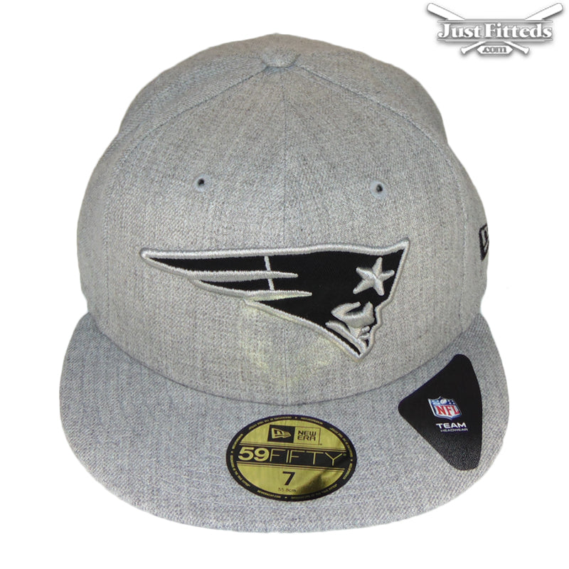 New England Patriots New Era Cap Heather Grey