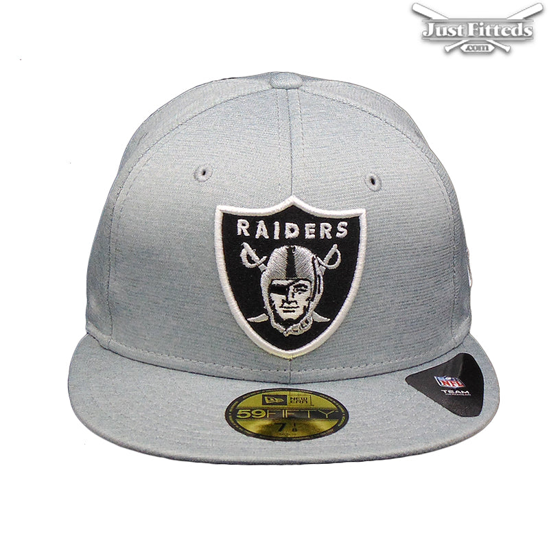 Oakland Raiders New Era Cap Shadow Tech Grey