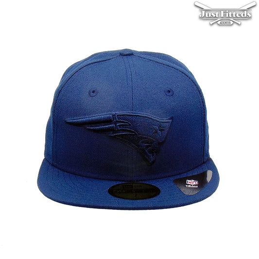 New England Patriots New Era Cap Tonal Navy