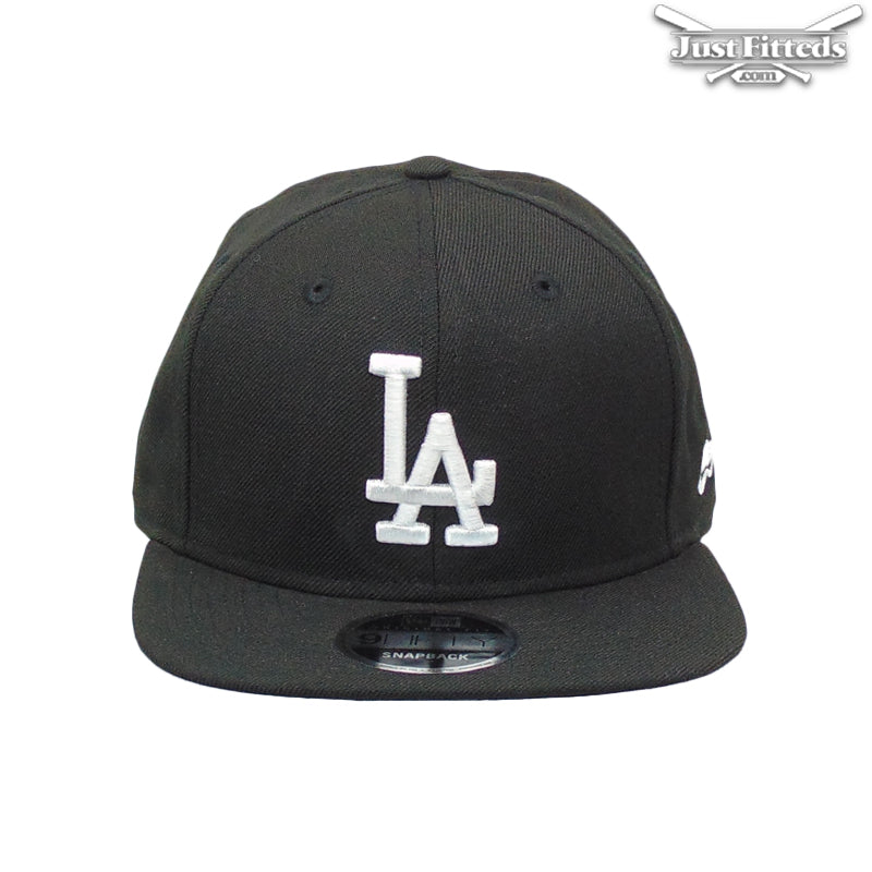 Los Angeles Dodgers Jf Custom New Era Snapback Cap Black