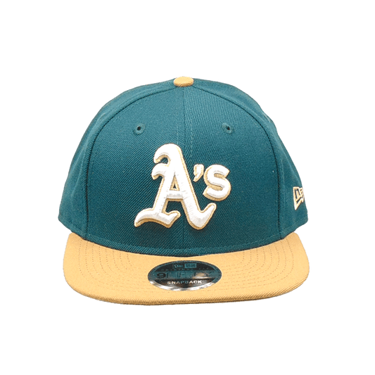 Oakland Athletics Jf Custom New Era Snapback Cap Green