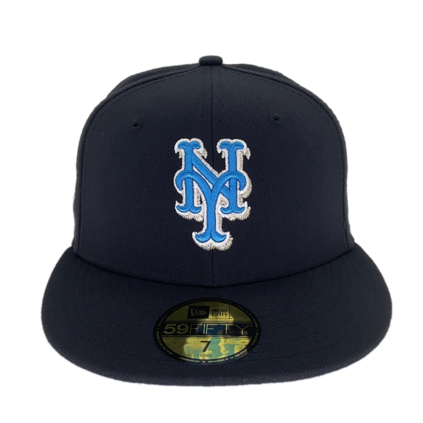 New York Mets Custom New Era Cap Navy Blue World Series