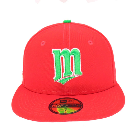 Minnesota Twins Custom New Era Cap Lava Red 30