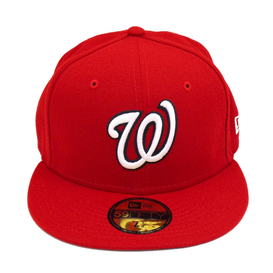 Washington Nationals Authentic New Era Cap Red
