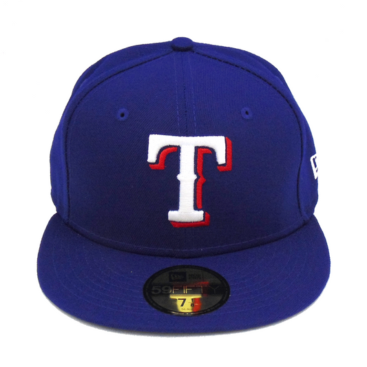 Texas Rangers Authentic New Era 59FIFTY Cap Blue