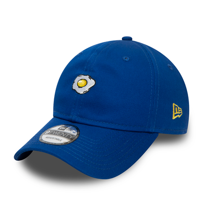 Fried Egg 9TWENTY Adjustable New Era Cap blue Front View
