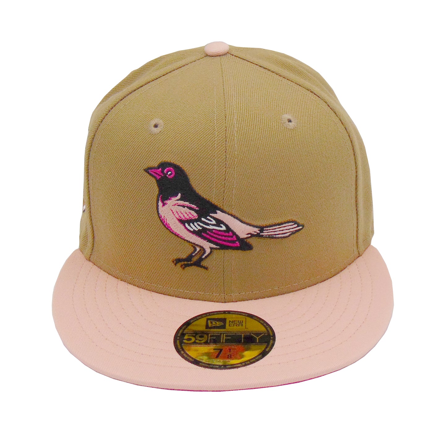 Baltimore Orioles Custom New Era Cap Khaki