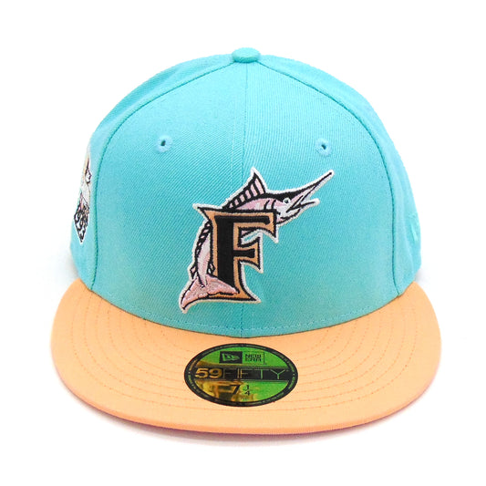 Florida Marlins Custom 9fifty New Era Snapback Cap Orange