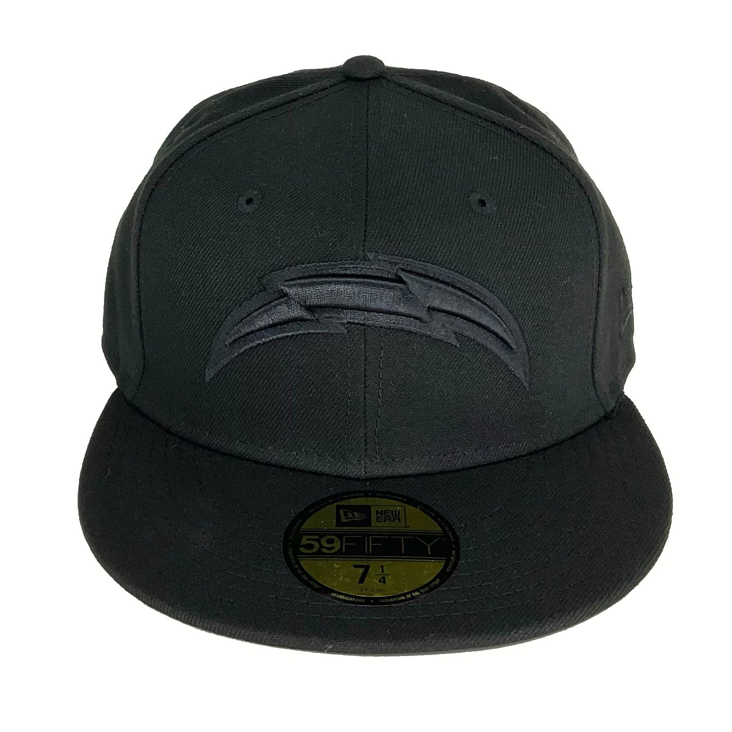 San Diego Chargers Custom New Era Cap Blackout