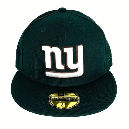 New York Giants Custom New Era Cap Green green Front View