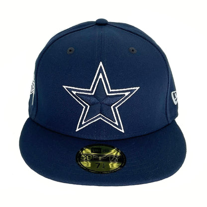 Dallas Cowboys Custom New Era Cap 50 Anniversary navy Front View