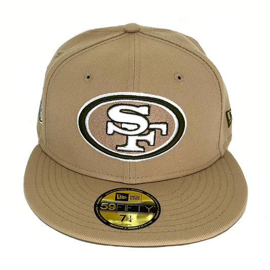 San Francisco 49ers Custom New Era Cap Camel 70 Years