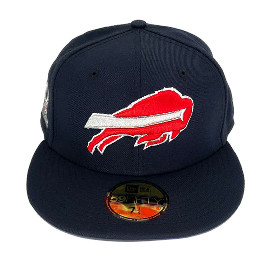 Buffalo Bills Custom New Era Cap Navy Red
