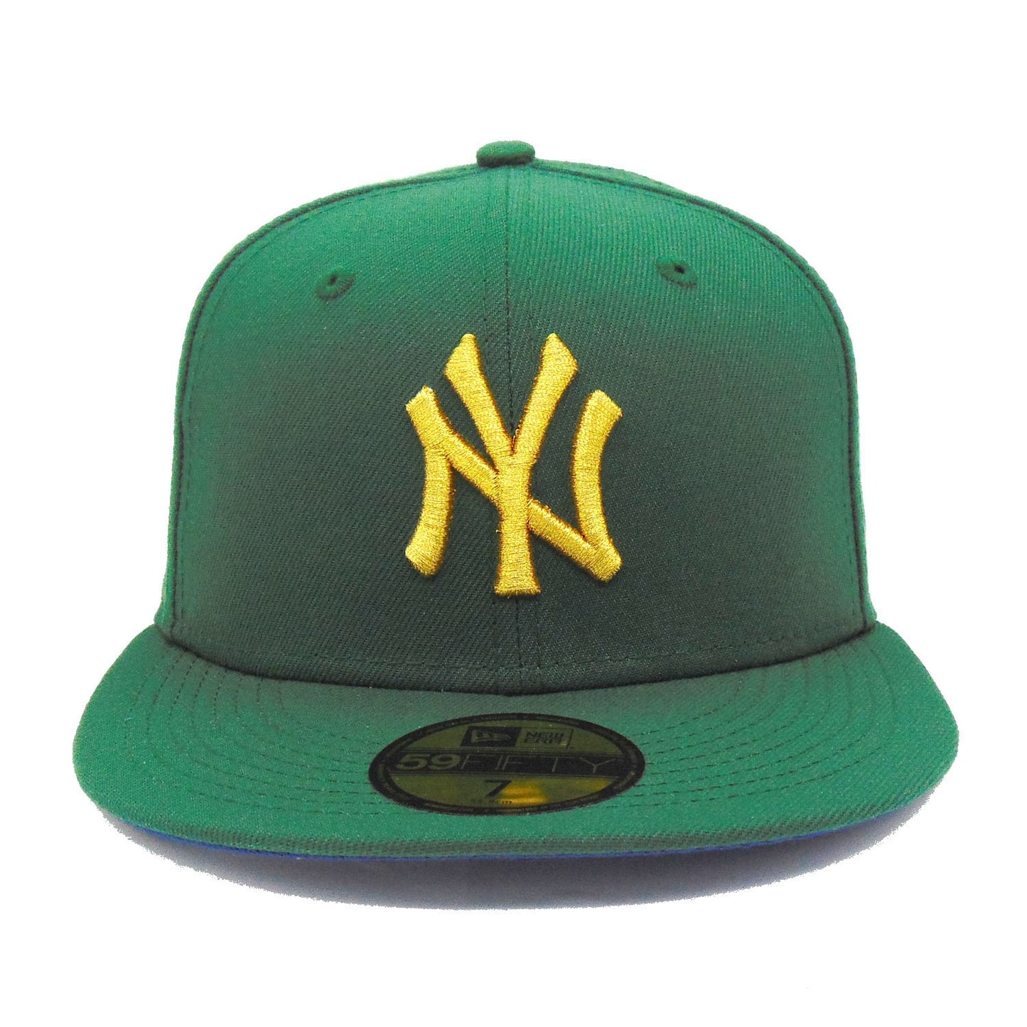 New York Yankees Custom New Era Cap Green 1999