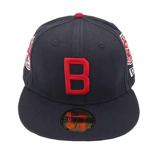 Boston Red Sox New Era Cap WS Patches