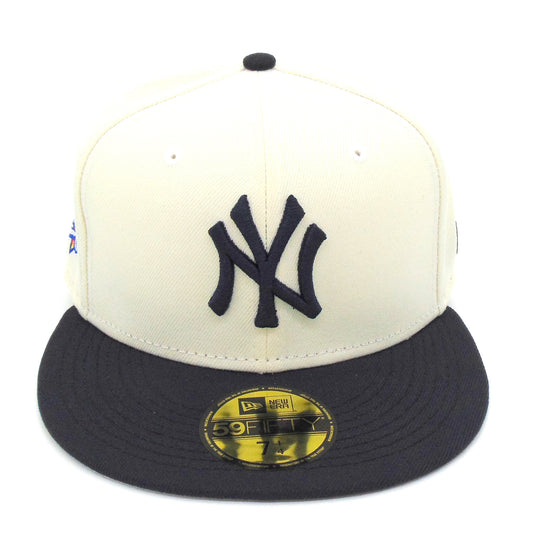 New York Yankees Custom New Era Cap Chrome 1999