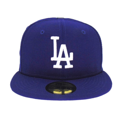 Los Angeles Dodgers Custom New Era Cap Game wool 2006 blue Front View