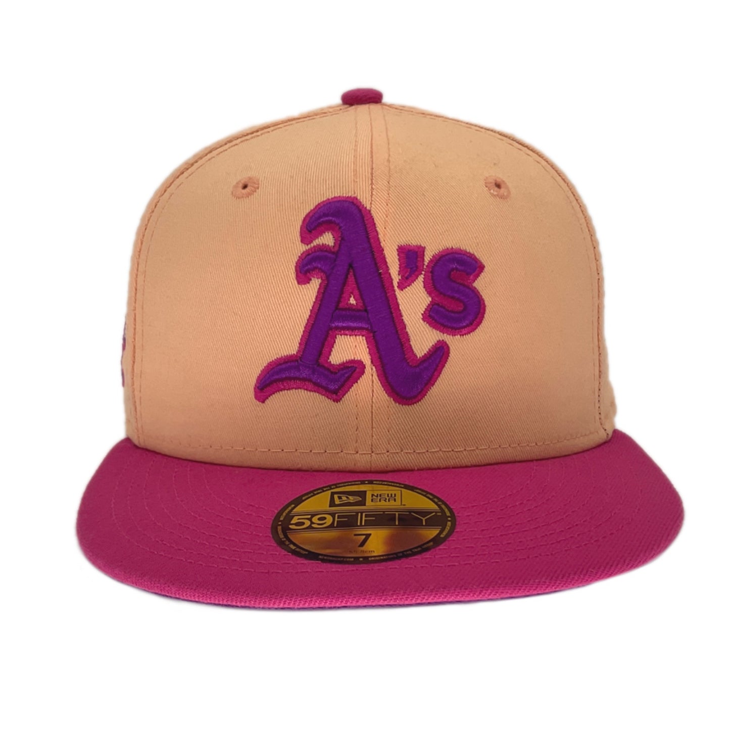 Oakland Athletics Custom New Era Cap Blush 30th