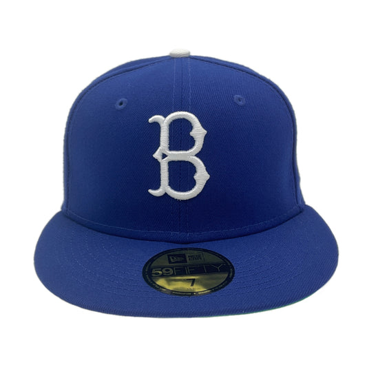 Brooklyn Dodgers Custom New Era Cap Blue SP