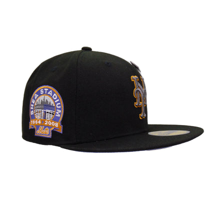New York Mets JF Exclusive New Era Cap Shea Stadium black Back View