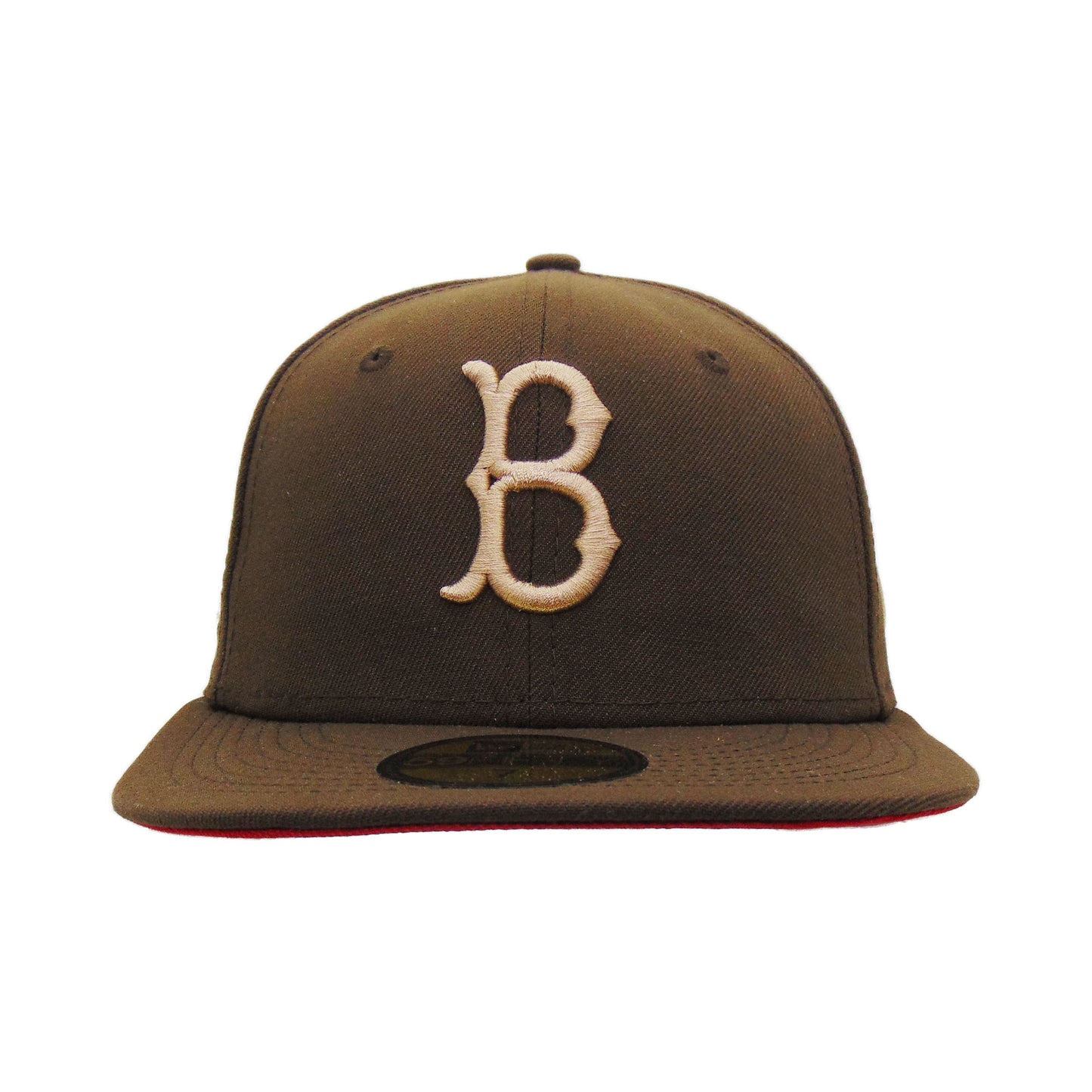 Brooklyn Dodgers jf Custom New Era Cap brown 1955