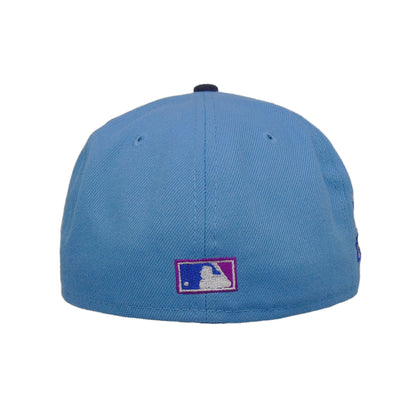 Chicago Cubs jf Custom New Era 59FIFTY Cap sky 1990 sky blue
navy Undervisor View